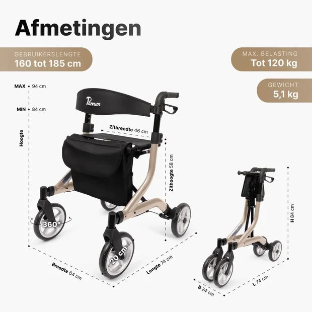 Rollator SuperLight