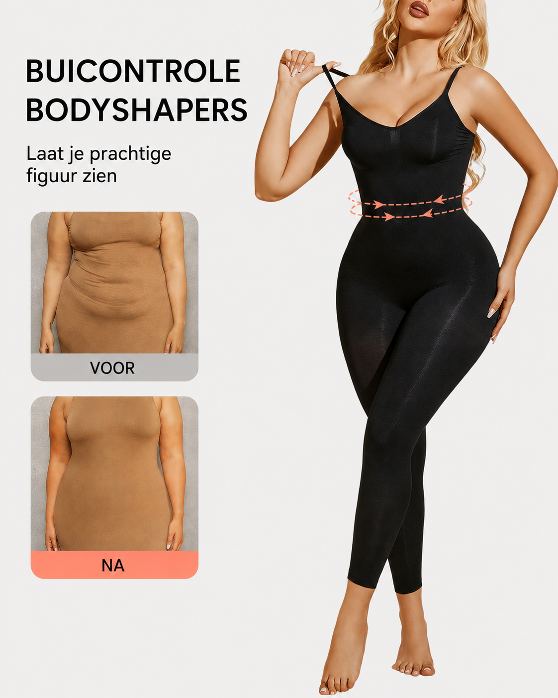 Seamless Full Body Compression Bodysuit