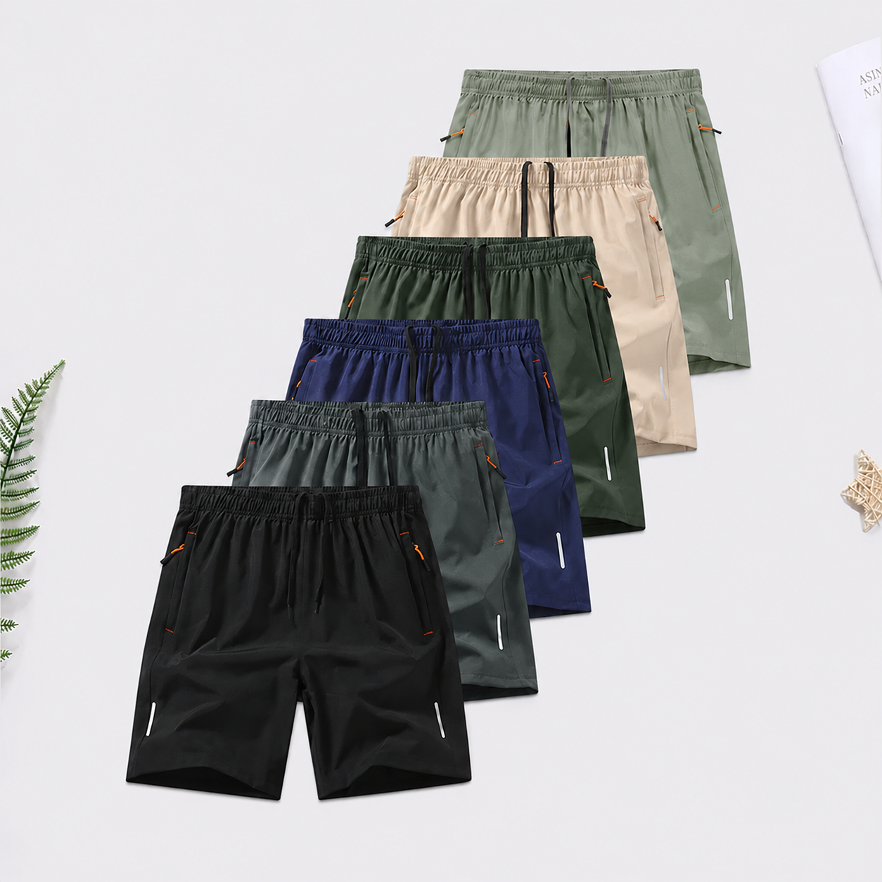 ZipperShorts | 6 Comfortabele Shorts Met Veilige Ritszakken Voor Elke Dag