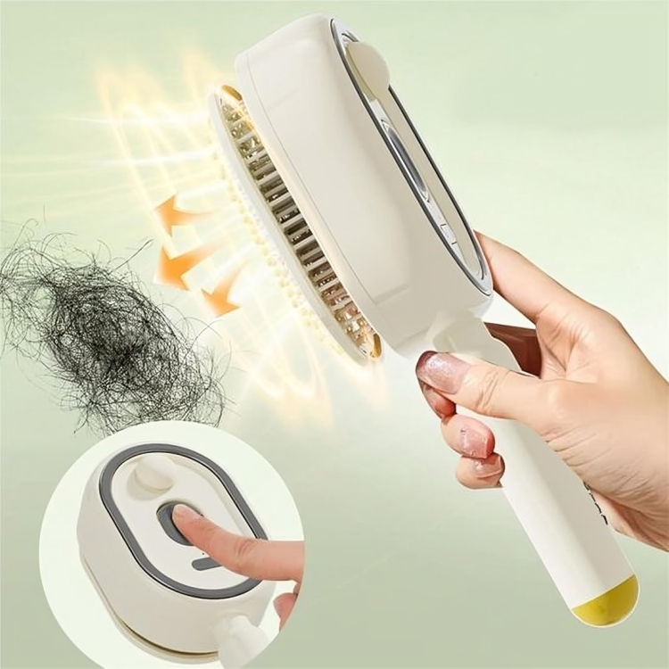MistBrush | 3-in-1 Haarborstel met Sprayfunctie