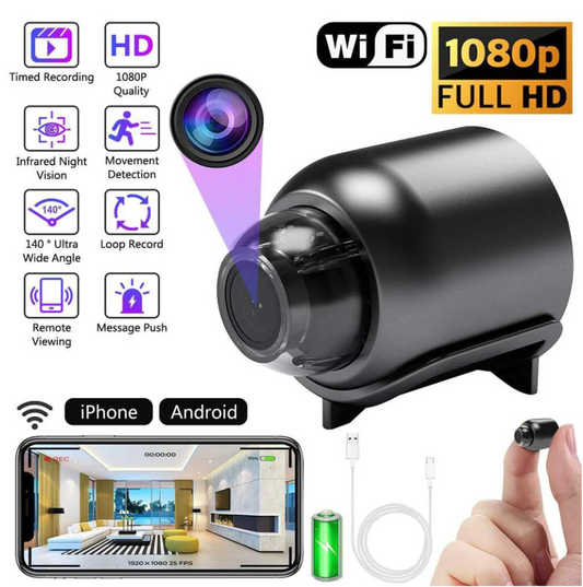 Full HD 4K UltraVision™ Mini Security Camera  - Buy 1, get 2! + Surprise gift