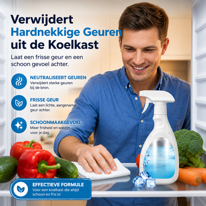 🧊 Reinigings- en ontdooispray voor koelkasten met snelle werking 50% KORTING EN GRATIS VERZENDING