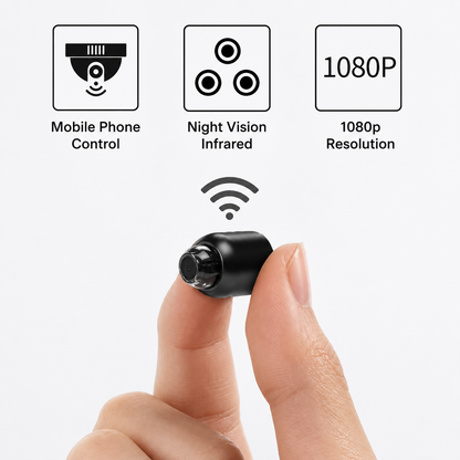 Full HD 4K UltraVision™ Mini Security Camera  - Buy 1, get 2! + Surprise gift