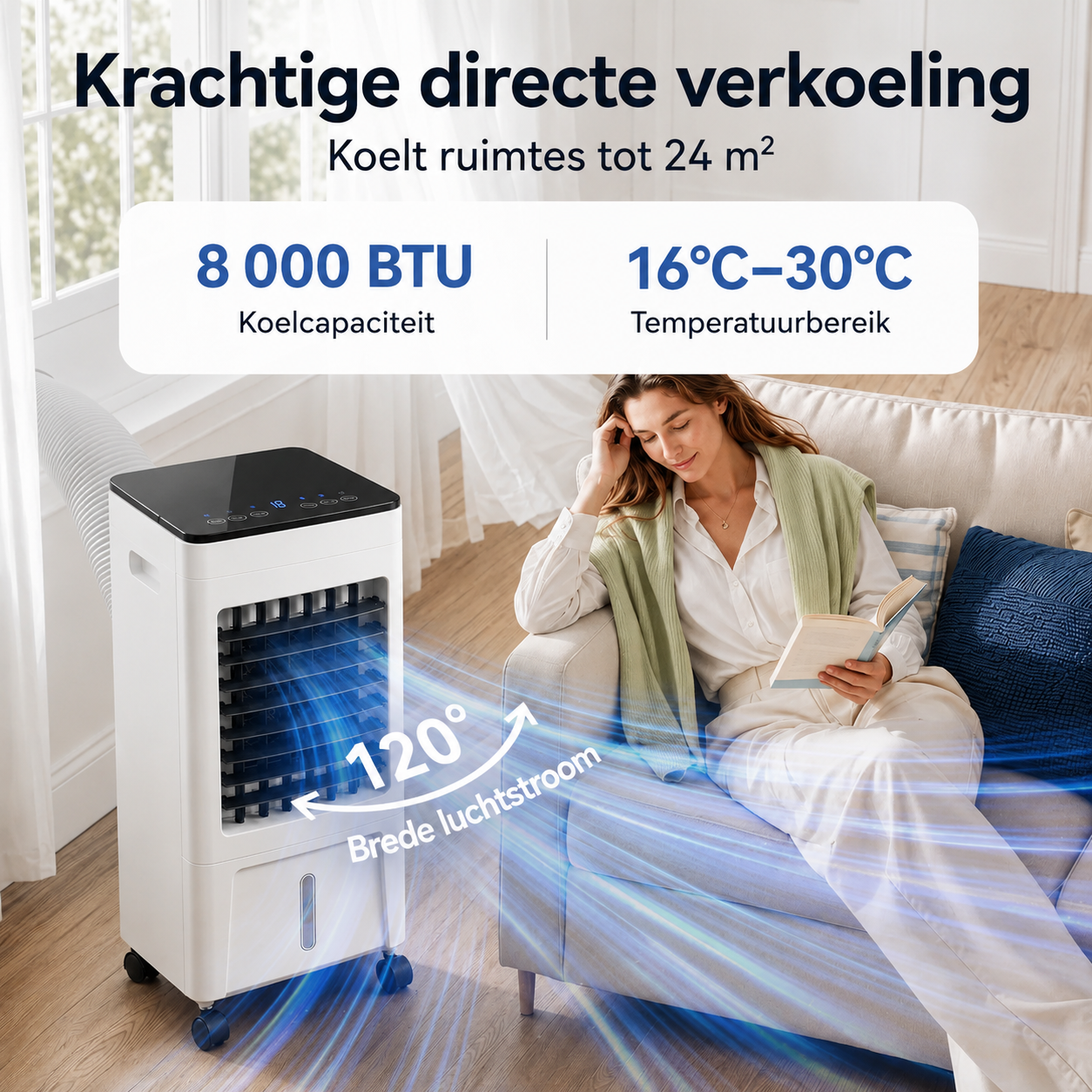 Breeze Box - Draagbare airconditioner