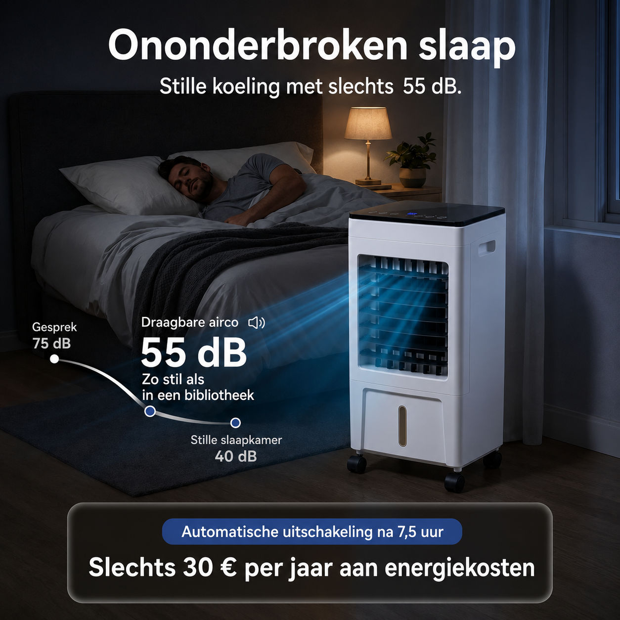 Breeze Box - Draagbare airconditioner