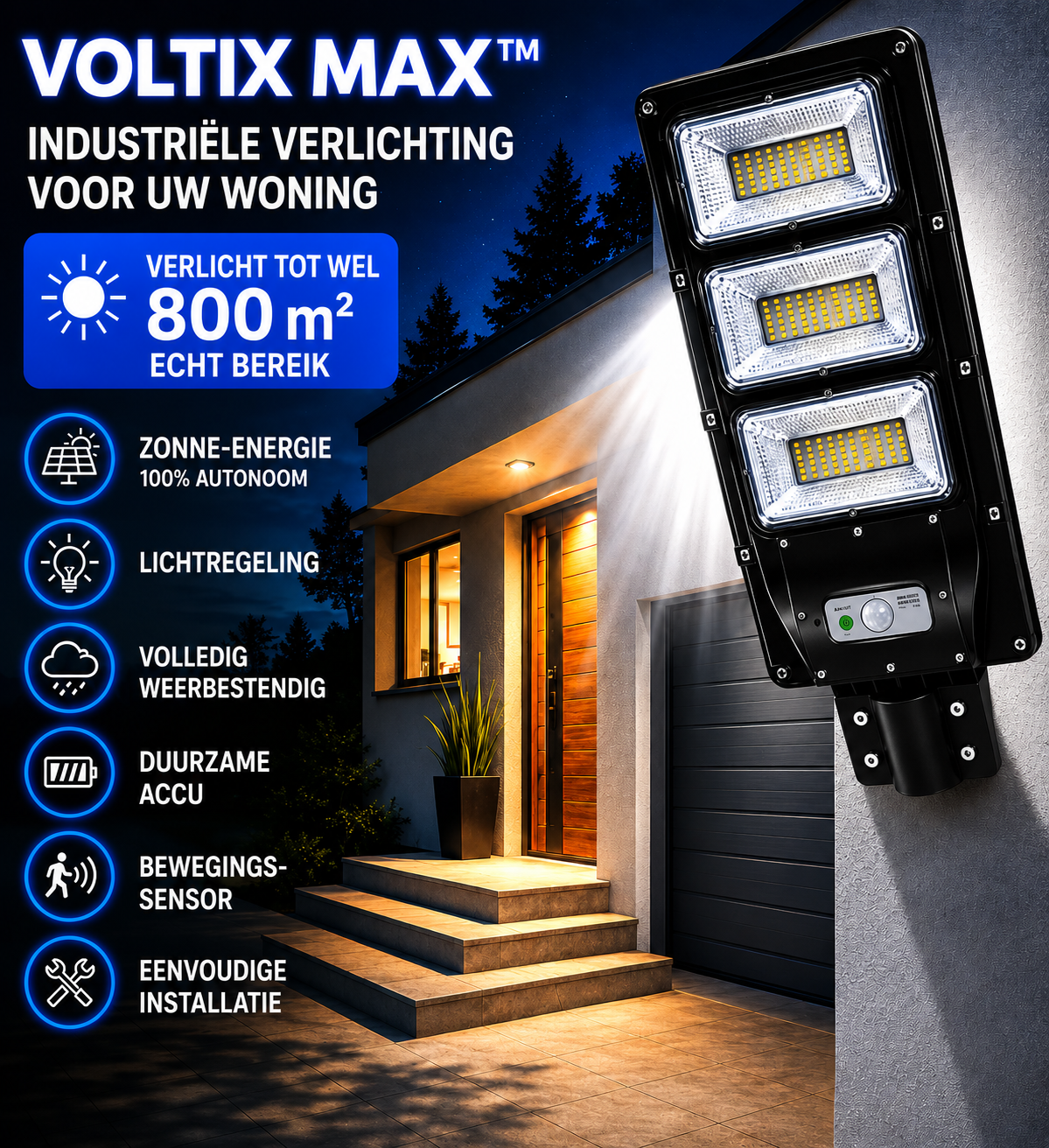 VOLTIX MAX — Geen elektriciteitsrekening + gratis verzending - 50% korting