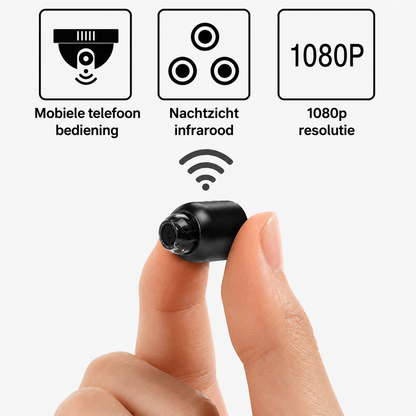 Full HD 4K UltraVision™ mini-beveiligingscamera  - Gratis verzending + verrassingscadeau
