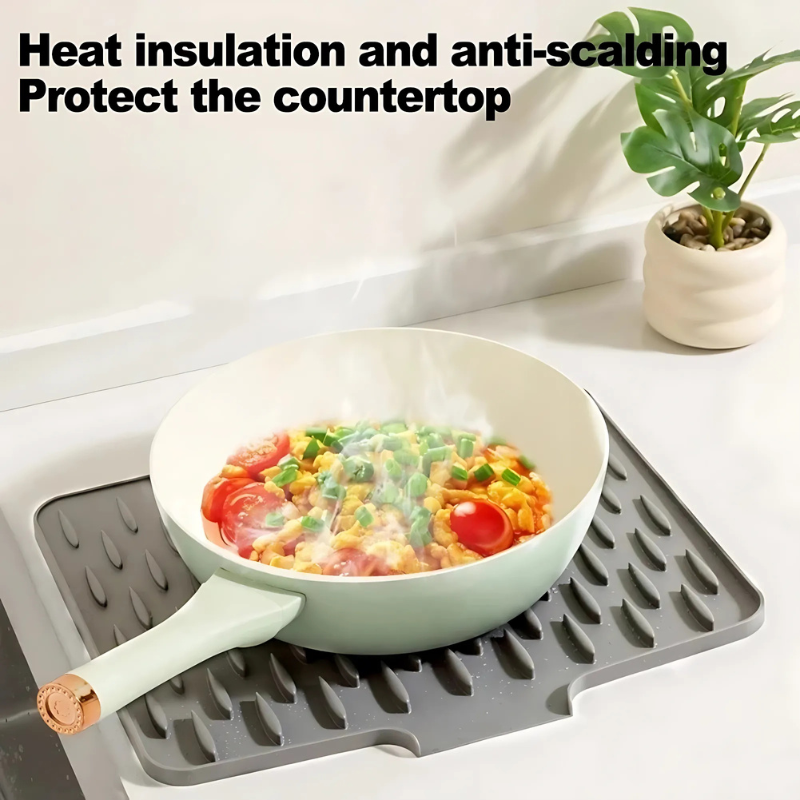 SiliconeMat: Multifunctionele Silicone Droog- En Hittebestendige Mat