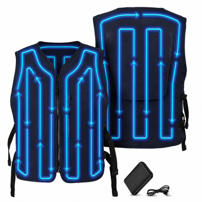 5V Touch Button Circulatory Cooling Vest