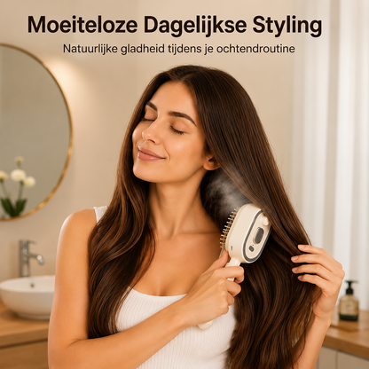 MistBrush | 3-in-1 Haarborstel met Sprayfunctie