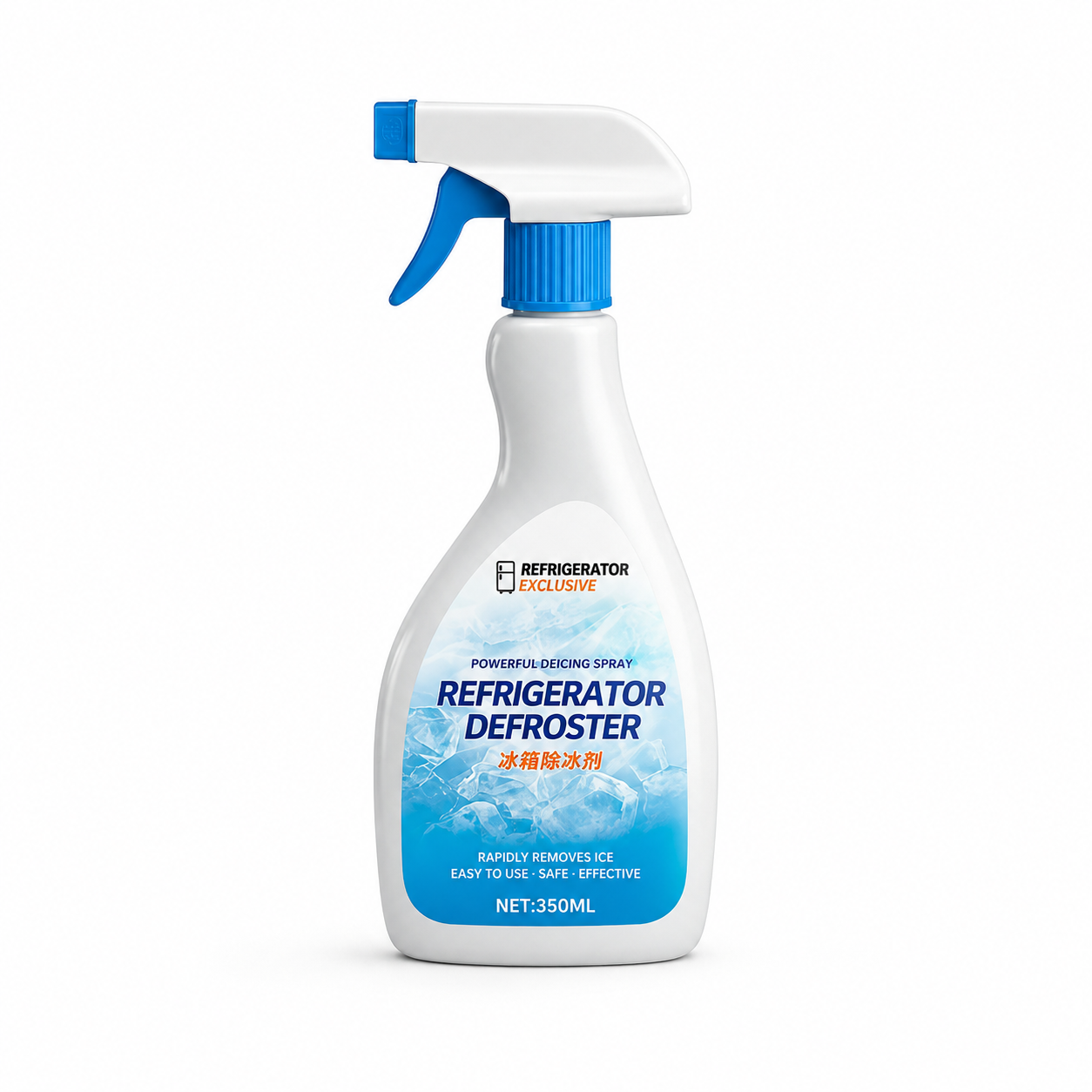 🧊 Reinigings- en ontdooispray voor koelkasten met snelle werking 50% KORTING EN GRATIS VERZENDING